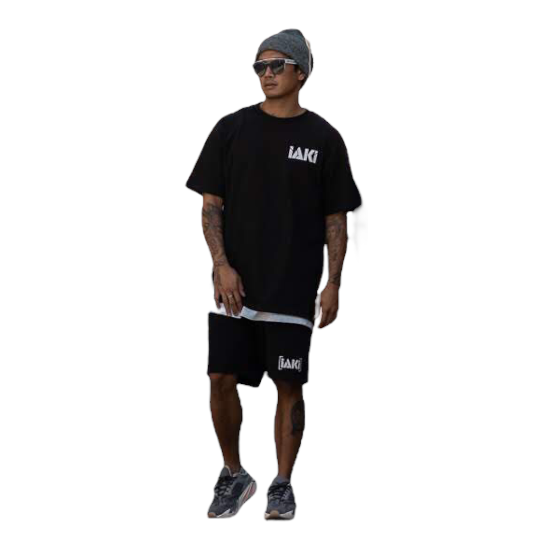 Reflective Tee black - IAKI